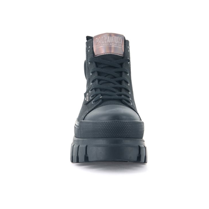 Palladium Revolt Hi TX Platform Schoenen Dames Zwart | NL 76JSOCX